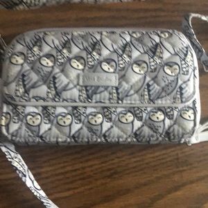 Vera Bradley Snow Owl all in one crossbody purse
